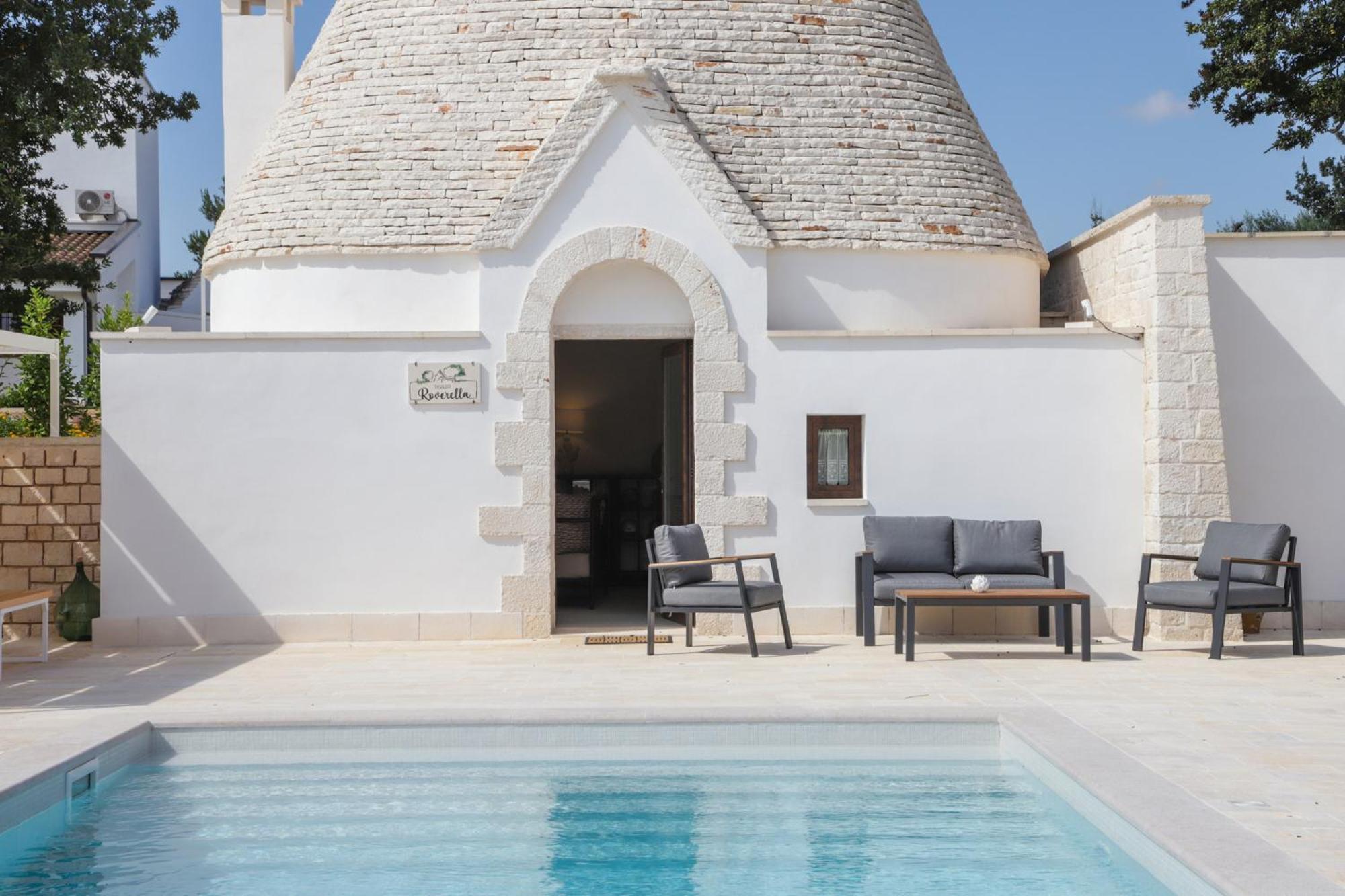Td Trullo Roverella Charming Trullo With Pool Кастеллана-Гротте Екстер'єр фото